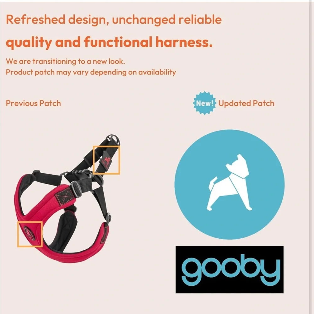 Gooby Escape Free Sport Harness - Blue, Large - No‎ Choke Step-in